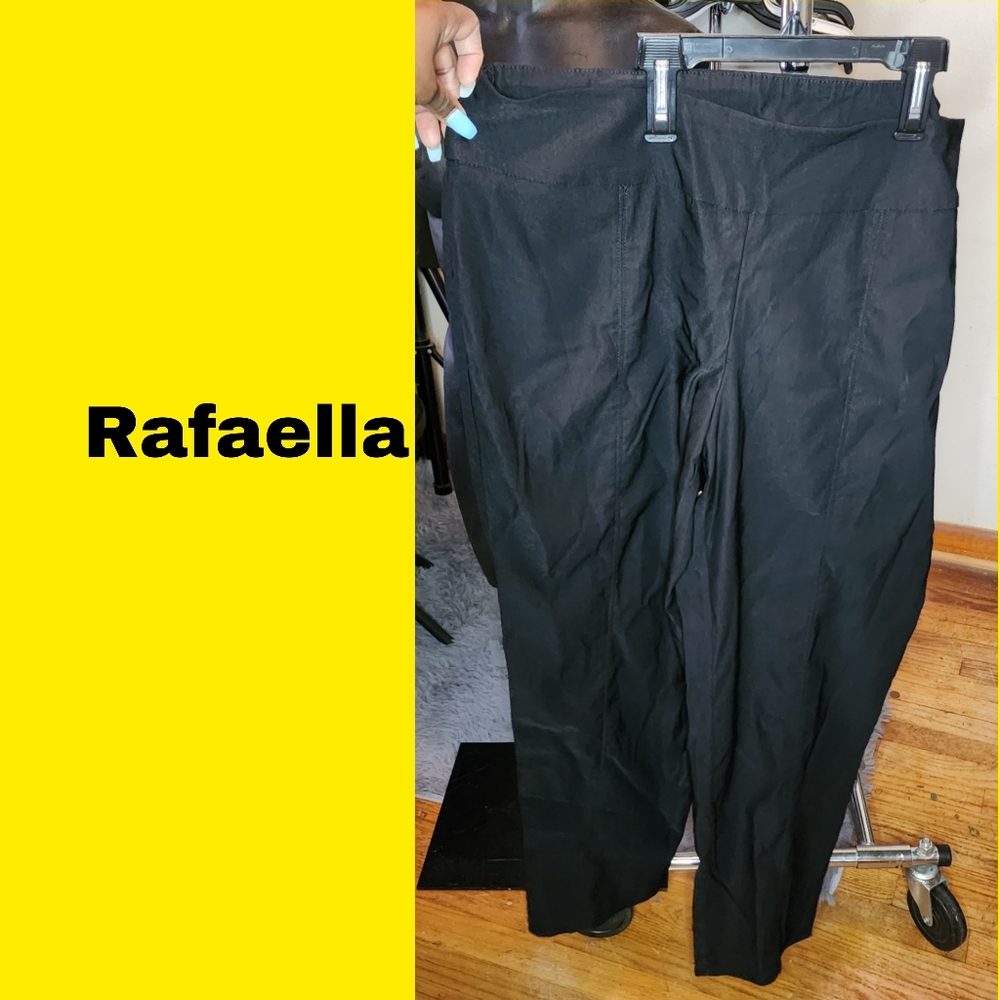 Rafaella pull up sheen trousers.  Sz 16w